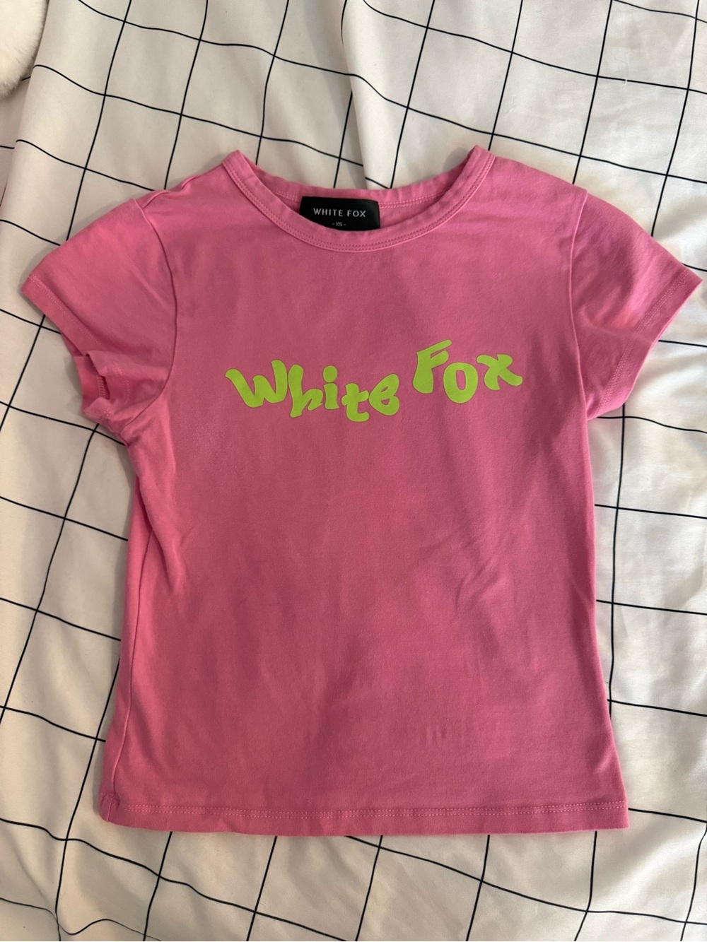 White Fox Baby Tee
